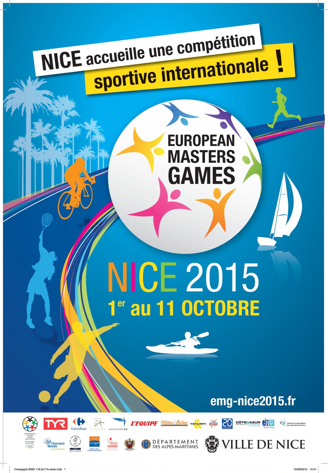 Médaille Comité Des Fêtes Des Arts Et Des Sports - Ville De Nice - Très Bon état